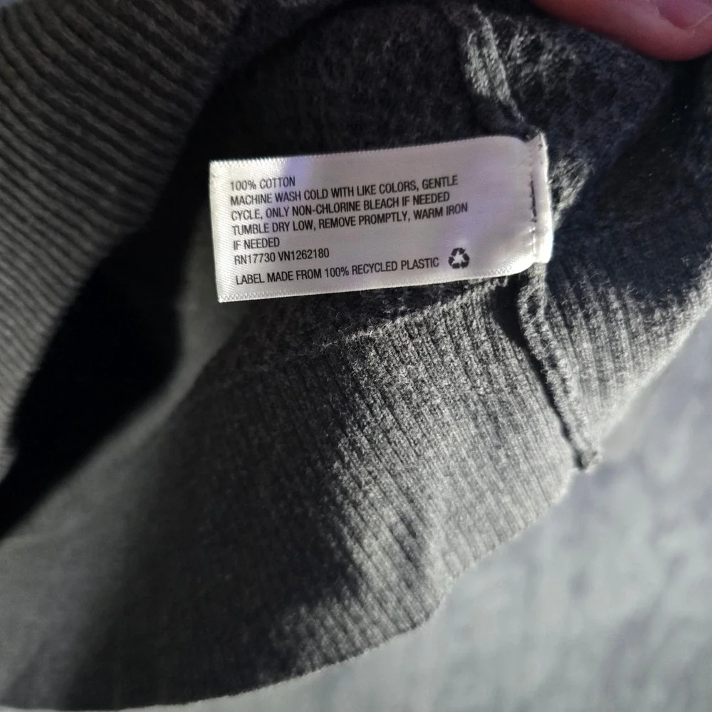 Men's Goodfellow & Co Gray Crew Neck Long Sleeve Knit Sweater XL‎